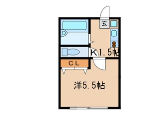 ユニハウス八事館の物件間取画像